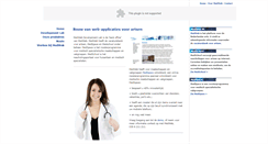 Desktop Screenshot of development.medweb.nl